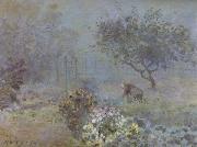 Alfred Sisley, Foggy Morning,Voisins